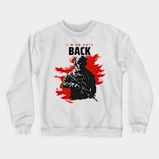 i'm on dutty back Crewneck Sweatshirt